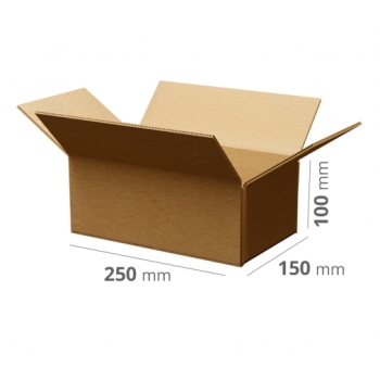 Pudełka klapowe 250x150x100 mm (dł. x szer. x wys.) 10 sztuk